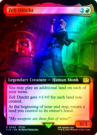 Zell Dincht (Extended Art) - 0468 - Foil