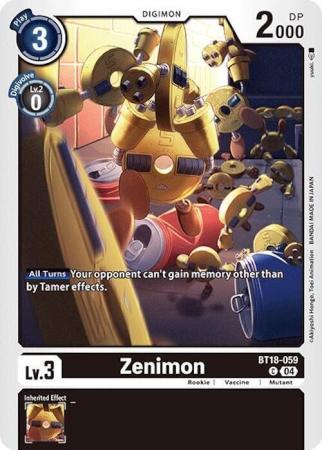 Zenimon - BT18-059 C - Common