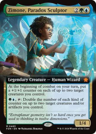 Zimone, Paradox Sculptor (Extended Art) - 0483