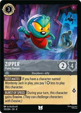 Zipper - Flying Ranger - 192/204 - Uncommon