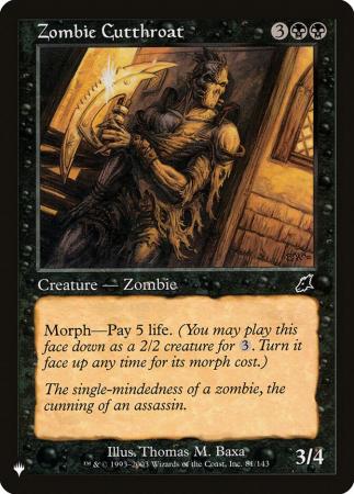 Zombie Cutthroat - 081
