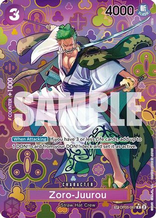 Zoro-Juurou (SP) - OP05-067 - Rare Foil