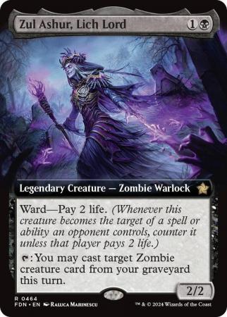 Zul Ashur, Lich Lord (Extended Art) - 0464